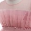 Bean Pink Tulle Girls' Party Dress AZ001BP