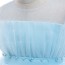 Sky Blue Tulle Girls' Party Dress AZ001BL