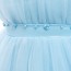 Sky Blue Tulle Girls' Party Dress AZ001BL