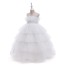 White Tulle Girls' Party Dress AZ001WT