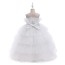 White Tulle Girls' Party Dress AZ001WT