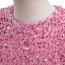 Bean Pink Sequin Girls' Dress AZ002BP