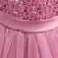 Bean Pink Sequin Girls' Dress AZ002BP