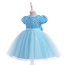 Blue Sequin Girls' Dress AZ002BL