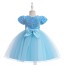 Blue Sequin Girls' Dress AZ002BL