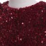 Glamorous Burgundy Sequin Girls' Dress AZ002DR