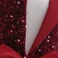 Glamorous Burgundy Sequin Girls' Dress AZ002DR