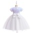 White Sequin Girls' Dress AZ002WT