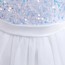 White Sequin Girls' Dress AZ002WT