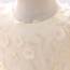 O-Neck Puff Sleeve Flower Girl Dress AZ004CP