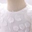 O-Neck Puff Sleeve Flower Girl Dress AZ004WT