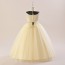 Charming Champagne Tulle Flower Girl Dress AZ006CP