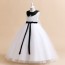 Elegant White Tulle Flower Girl Dress AZ006WT