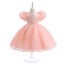 Puff Sleeve Flower Girl Dress AZ009