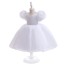 Puff Sleeve Flower Girl Dress AZ009