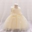 Charming Flower Decorated Party Dress for Girls AZ011