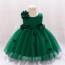 Charming Flower Decorated Party Dress for Girls AZ011