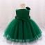 Charming Flower Decorated Party Dress for Girls AZ011