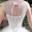 O-neck Sleeveless Wedding Dress XN080WT