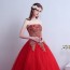 Strapless Wedding Dress with Train XN083RD