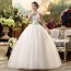 Halter-neck Sleeveless Wedding Dress XN085WT