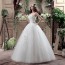 Strapless Ball Gown Wedding Dress XN086WT