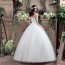 Strapless Ball Gown Wedding Dress XN086WT