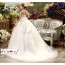 Strapless Wedding Dress with Sparkling Belt and Bow XN087WT