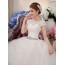 Cap Sleeve O-neck Wedding Dress XN089WT