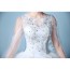 O-neck Wedding Dress with Long Lace XN090WT