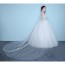 O-neck Wedding Dress with Long Lace XN090WT