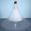 O-neck Wedding Dress with Long Lace XN090WT