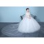 O-neck Wedding Dress with Long Lace XN090WT