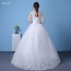 V-neck Sleeveless Wedding Dress XN091WT