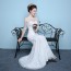 Short Sleeve Mermaid Wedding Dress XN096WT