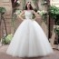 Graceful Sleeveless Wedding Dress XN100WT