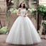 Graceful Sleeveless Wedding Dress XN100WT