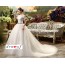 Exquisite Short-Sleeve Ball Gown Wedding Dress XN103WT