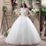 Sleeveless Wedding Dress XN104WT