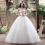 Sleeveless Wedding Dress XN104WT