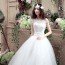 Elegant Illusion Neckline Wedding Dress XN106WT