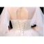 O-Neck Wedding Dress with Arm-Covering Design XN112